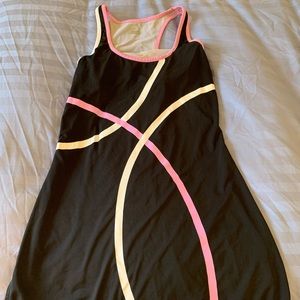 Tennis dress. No shorts. Built in shelf bra.